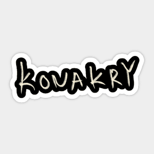 Konakry Sticker